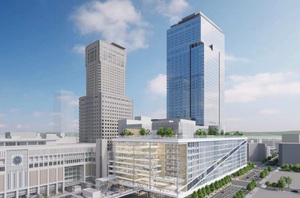 NEWS！札幌駅前が変わる！ガラス張りの高層ビルや巨大バスターミナル 防災拠点にも 完成予想図を公開