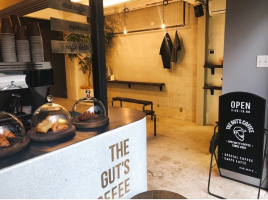 大阪の中崎町駅近くに本格派コーヒースタンド「ザ・ガッツコーヒー」本日グランドオープン！