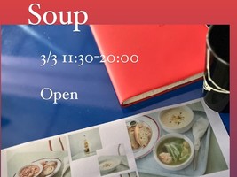 祝！3/3open『Soup（スープ）』カフェ（宮城県仙台市青葉区）