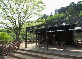 自然豊かな緑の中のカフェ．．．名古屋市昭和区に「トライポットカフェ・ザパーク鶴舞」5/27オープン