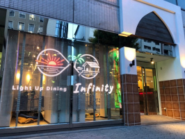 大阪市中央区の谷町四丁目駅近くにライトアップダイニング「インフィニティ」がオープンされたようです。