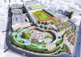 福岡市青果市場跡地にスポーツパーク有する新商業施設2022年春開業予定！