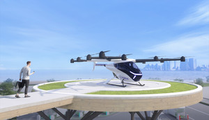 NEWS！【#2025EXPO】飛行距離もアップ！「空飛ぶクルマ」進化モデルを発表