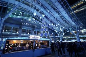 😀【屋台がいっぱい】博多駅が光に包まれる！福岡のクリスマスマーケット2022を徹底解剖！