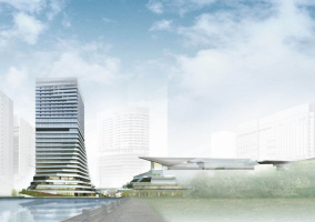東京都港区の竹芝駅周辺の再開発エリアに複合施設「ウォーターズ竹芝」2020年開業！