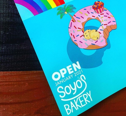 <div>『Soyo's bakery』</div>
<div>Soyo's cafeの新店舗。</div>
<div>コーヒーとドーナツと焼き菓子のお店。</div>
<div>鳥取県倉吉市上井町1-9-8</div>
<div>https://www.instagram.com/soyo_bakery_official</div>
<div>https://www.instagram.com/soyo_cafe_official</div> ()