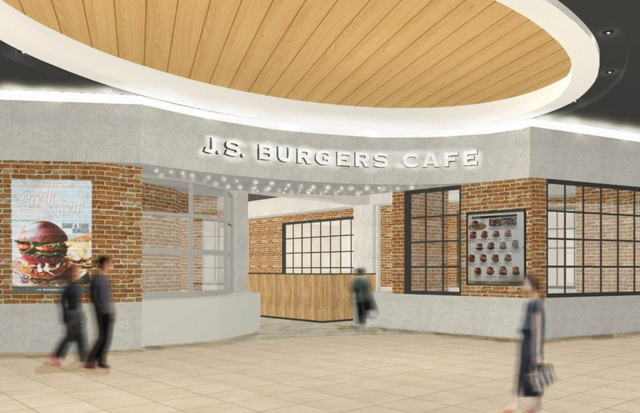 <p>JOURNAL STANDARDが提案するハンバーガーショップ東海初店舗</p>
<p>「J.S. BURGERS CAFE 名古屋mozo店」10月18日グランドオープン！</p>
<p>2000年に1号店をオープン、アメリカンスタイルのハンバーガーショップ</p>
<p>100%ビーフパティとオリジナルバンズを使用。mozo店が13店舗目となる。</p>
<p>http://bit.ly/2BxTJ89</p><div class="news_area is_type01"><div class="thumnail"><a href="http://bit.ly/2BxTJ89"><div class="image"><img src="https://scontent-nrt1-1.cdninstagram.com/vp/2d0ce1b42f99752bda4d8ca84a66d33d/5E638746/t51.2885-15/e35/71192937_522697435222631_4614948653291209271_n.jpg?_nc_ht=scontent-nrt1-1.cdninstagram.com&_nc_cat=111"></div><div class="text"><h3 class="sitetitle">mozo-wondercity on Instagram: “10/18（金）スタート❗️ 『モゾボーン』第2弾開催中です???? mozoワンダーシティ がさらにパワーアップ???? . アジア最大級や東海初出店を含む16のショップがニュー&リニューアルオープンいたしました???? . 記念の特別企画もいっぱい❗️…”</h3><p class="description">53 Likes, 0 Comments - mozo-wondercity (@mozo_wondercity) on Instagram: “10/18（金）スタート❗️ 『モゾボーン』第2弾開催中です???? mozoワンダーシティ がさらにパワーアップ???? .…”</p></div></a></div></div> ()